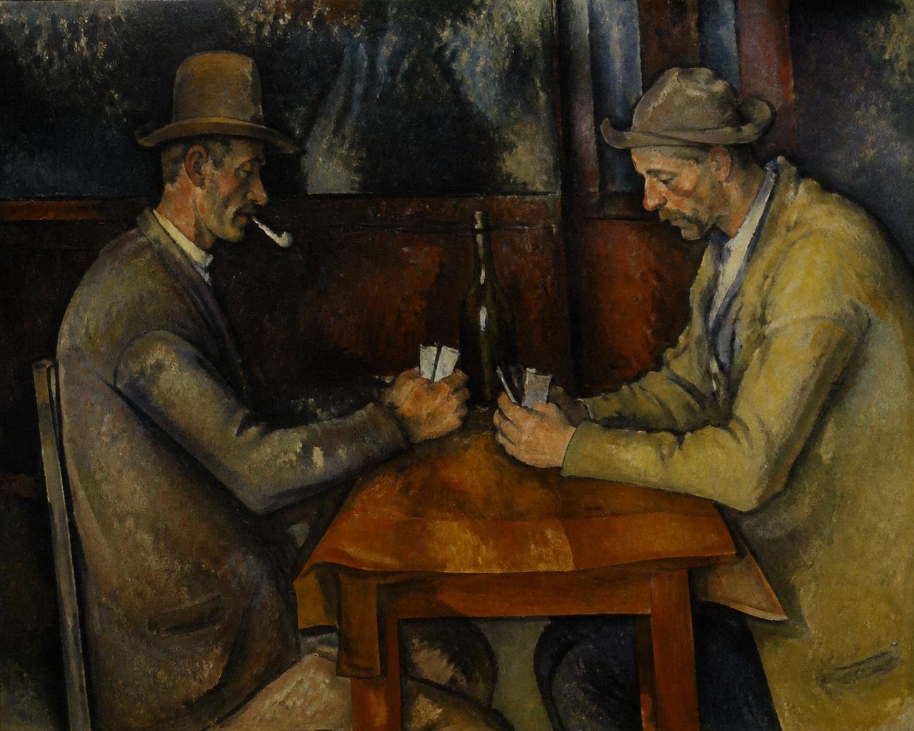 The Card Players by Paul Cézanne — 1895